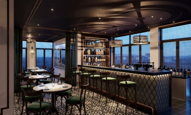 Hotel Majestic Saigon 13 Hotel Majestic Saigon bar bij de rooftop