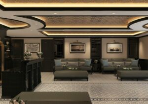 La Regina Grand Cruise lobby