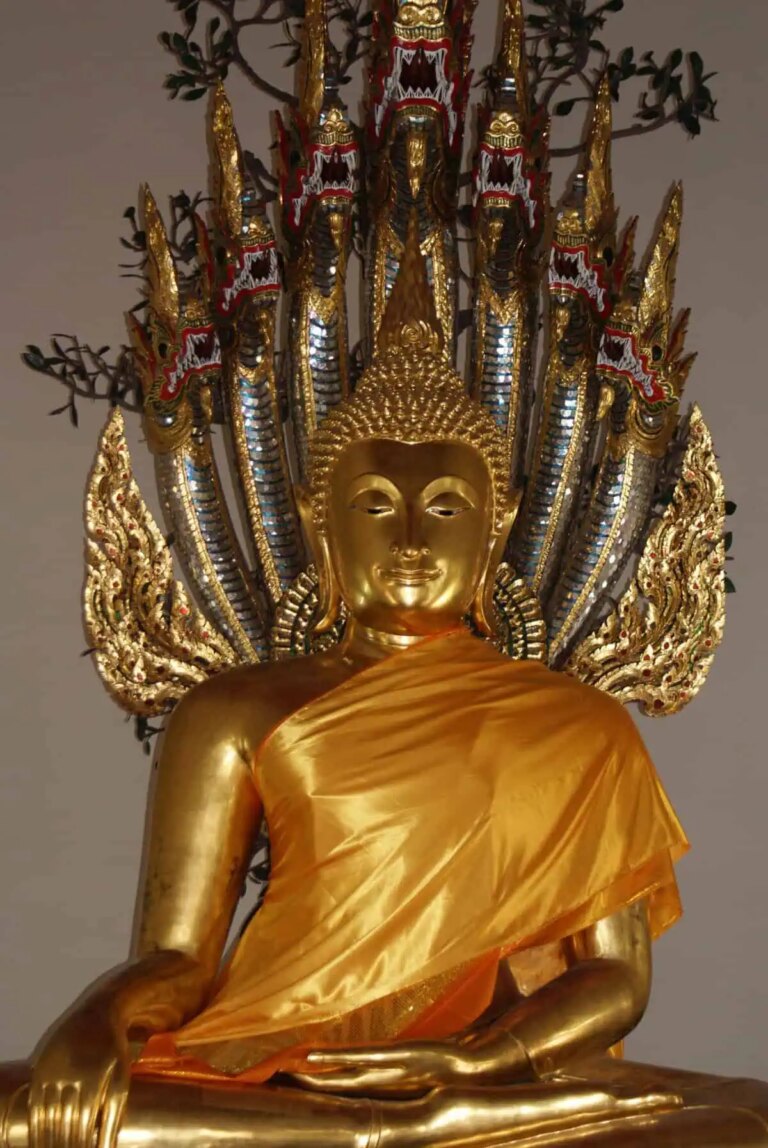 Rondreis Bangkok , River Kwai & Koh Samui (19 dagen) 14 Een enkele Buddha in Wat Pho temple