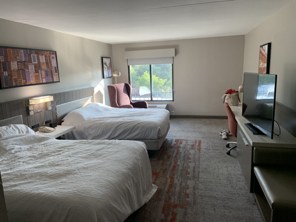 Florida rondreis & cruise 8 Hilton garden inn hotelkamer