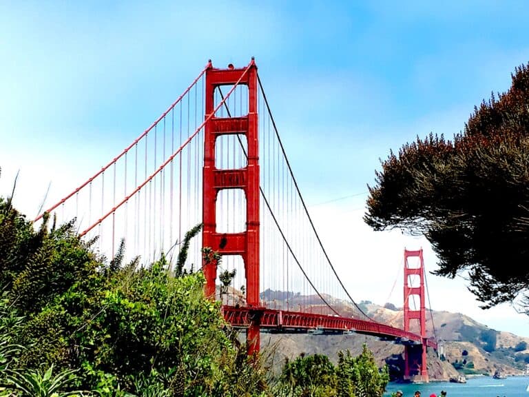 Ik maakte een foto van de Golden Gate brug