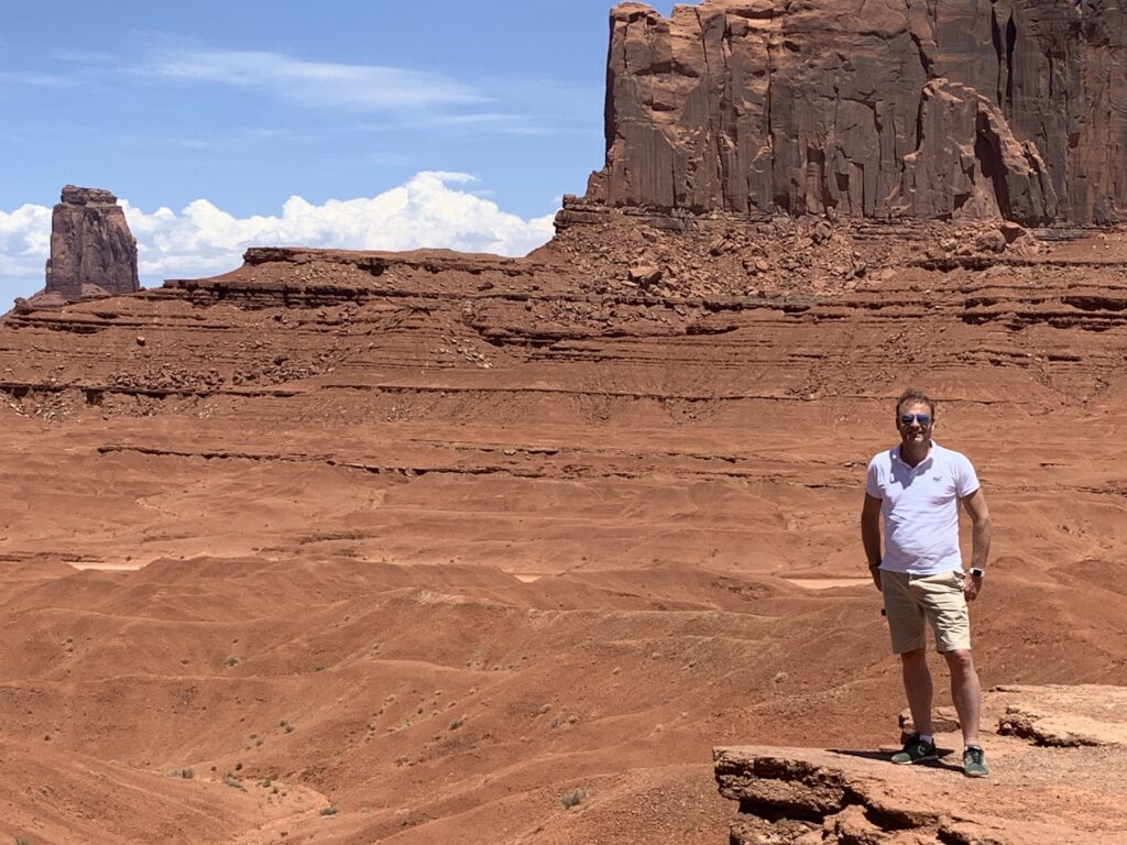 Rondreis Las Vegas steden & parken (20-dagen) 35 Ik sta in Monument valley - wat een prachtig uitzicht