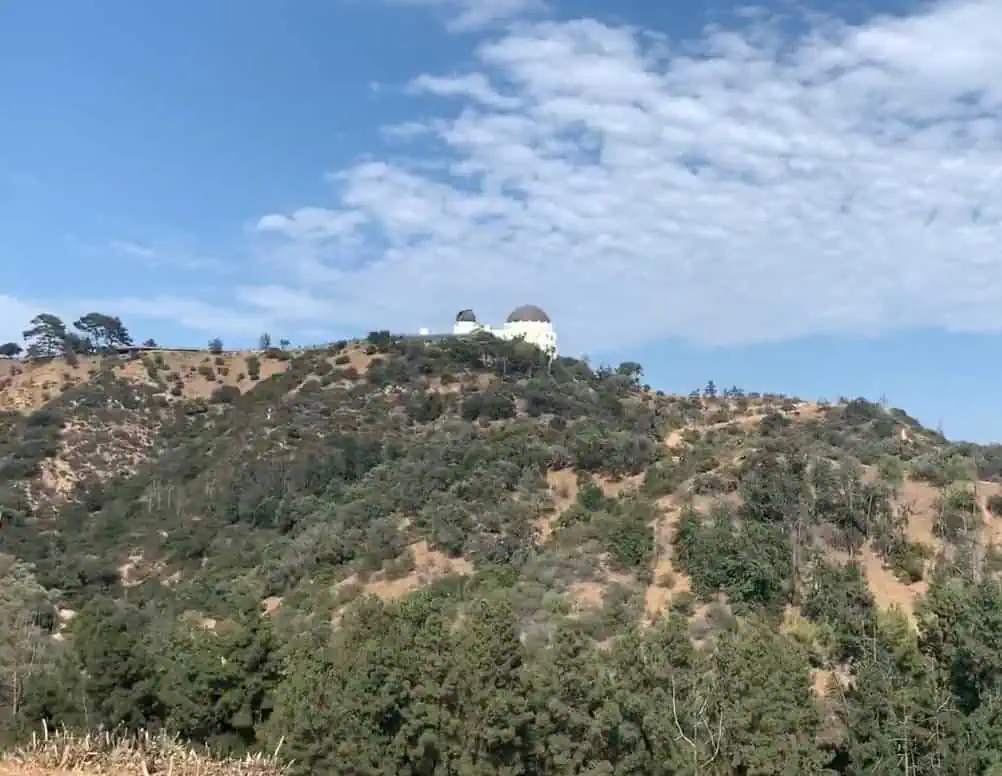 Rondreis Las Vegas steden & parken (20-dagen) 68 Los Angeles Griffith Observatory op afstand