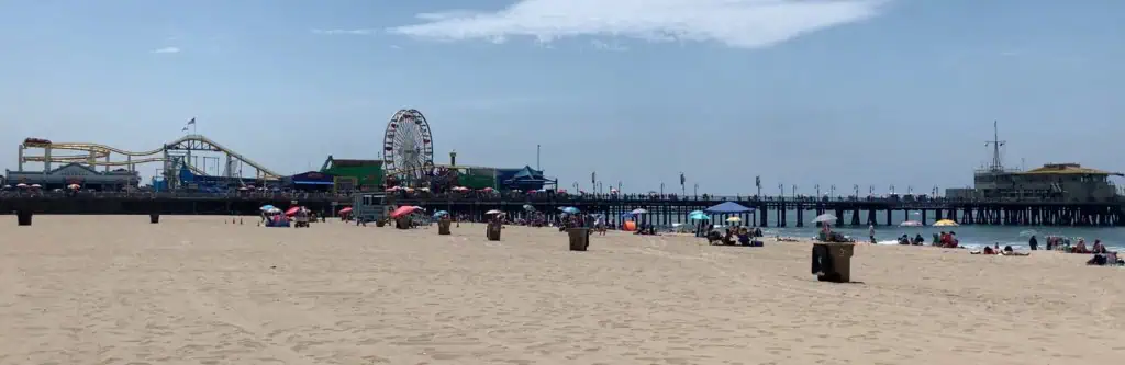 Los Angeles SantaMonica strand