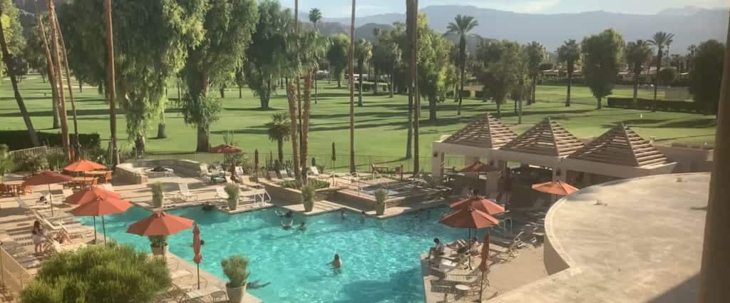 Palm springs Indian-Wells Resort zwembad