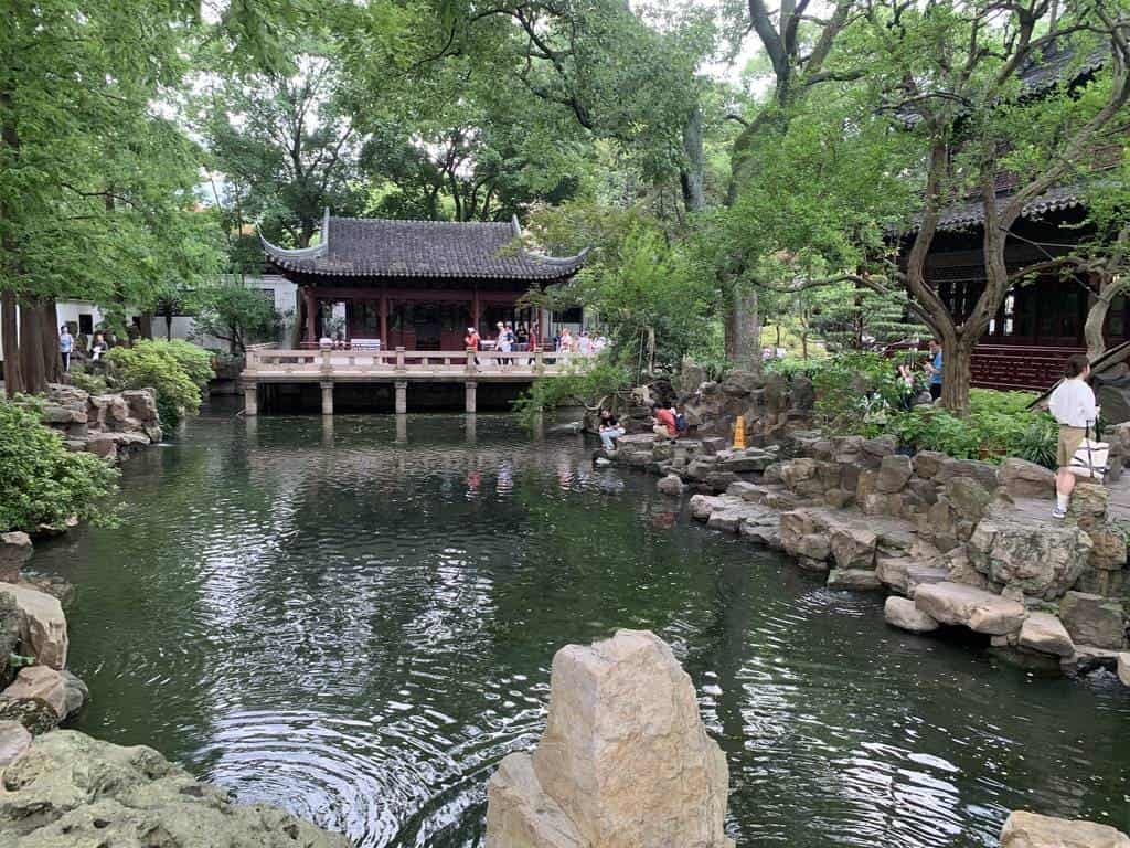 Yu Garden - veel waterpartijen