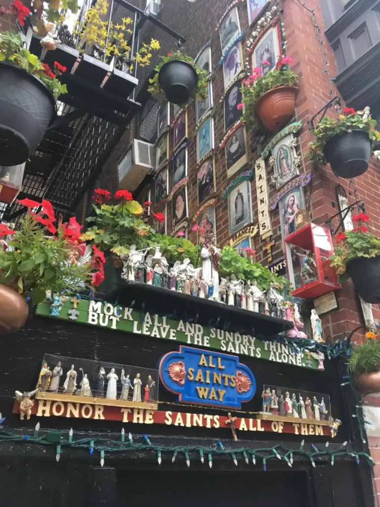 Rondreis oostkust Boston naar Orlando (21 dagen) 13 Boston bloemen straat