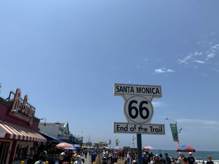 Los Angeles-Santa Monica- Route 66 bord